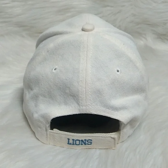 HTF! NFL Detroit Lions Adjustable Velcro Back Vintage Unisex Hat - Picture 5 of 14